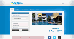 Desktop Screenshot of angelikahotel.com